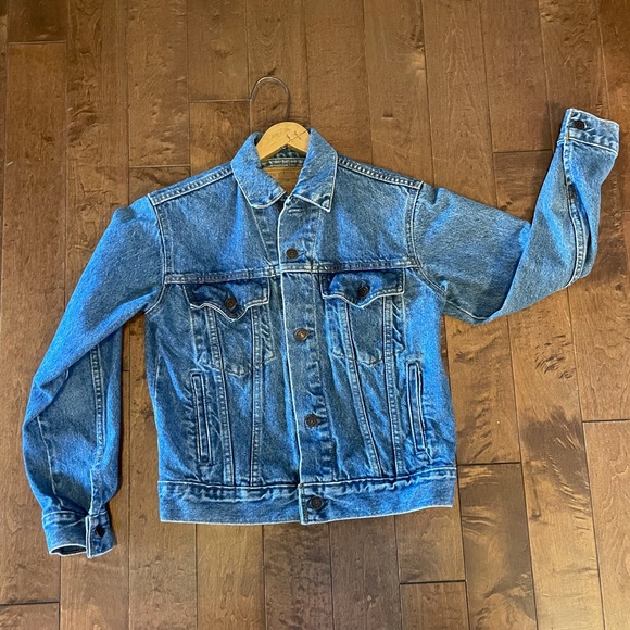 Levi's Jackets & Blazers - Levis 754 Womens Jean Jacket, Size Medium, Denim Coat, Vintage Streetwear
